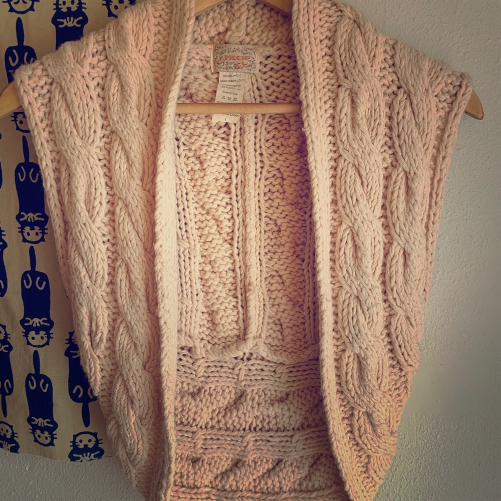 Knit shrug